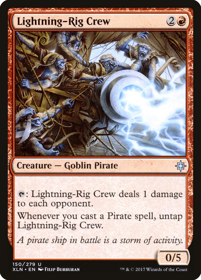 Lightning-Rig Crew [Ixalan] | Game Master's Emporium (The New GME)