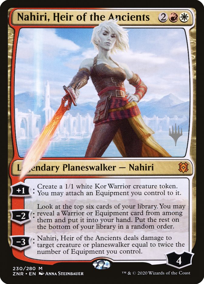 Nahiri, Heir of the Ancients (Promo Pack) [Zendikar Rising Promos] | Game Master's Emporium (The New GME)