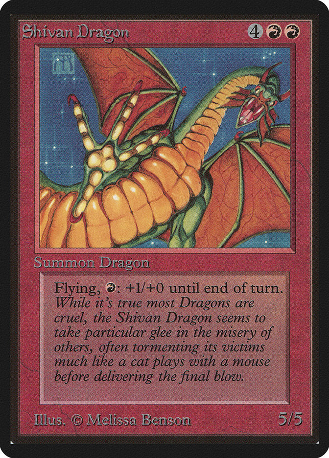 Shivan Dragon [Beta Edition] | Game Master's Emporium (The New GME)
