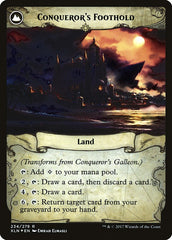 Conqueror's Galleon // Conqueror's Foothold [Ixalan Prerelease Promos] | Game Master's Emporium (The New GME)