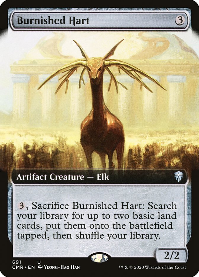 Burnished Hart (Extended Art) [Commander Legends] | Game Master's Emporium (The New GME)