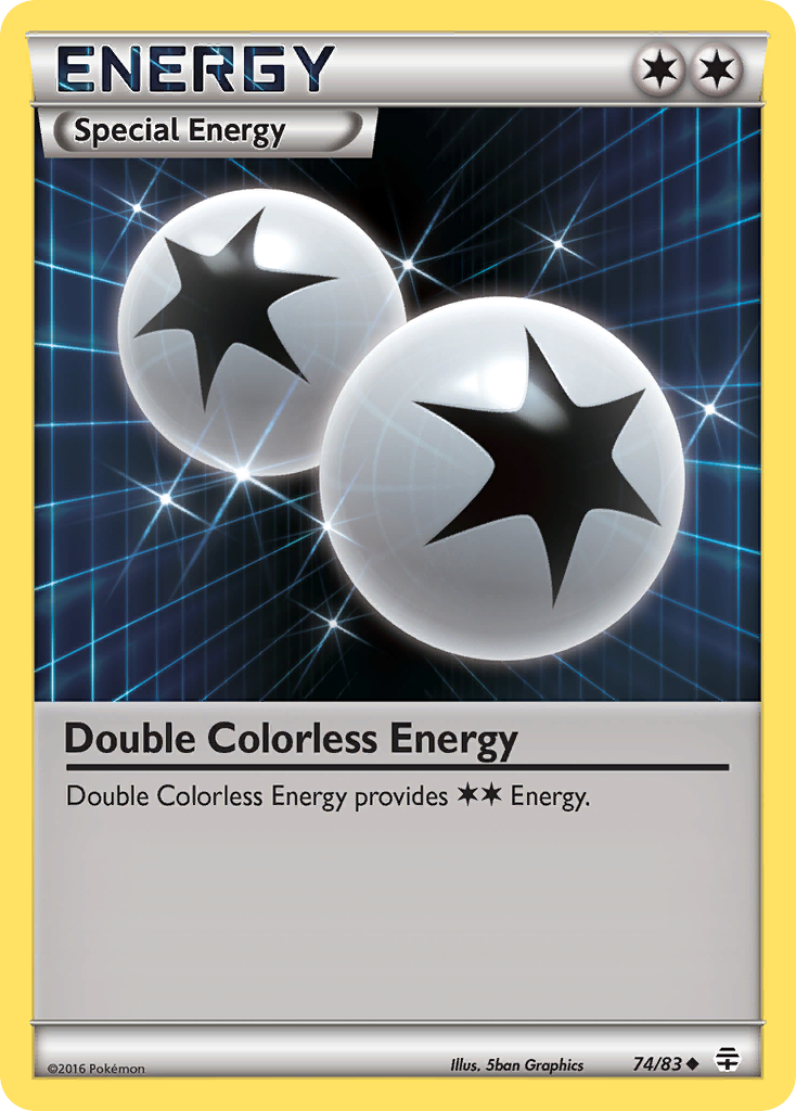 Double Colorless Energy (74/83) [XY: Generations] | Game Master's Emporium (The New GME)
