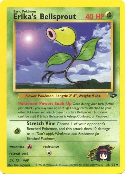 Erika's Bellsprout (38/132) [Gym Challenge Unlimited] | Game Master's Emporium (The New GME)