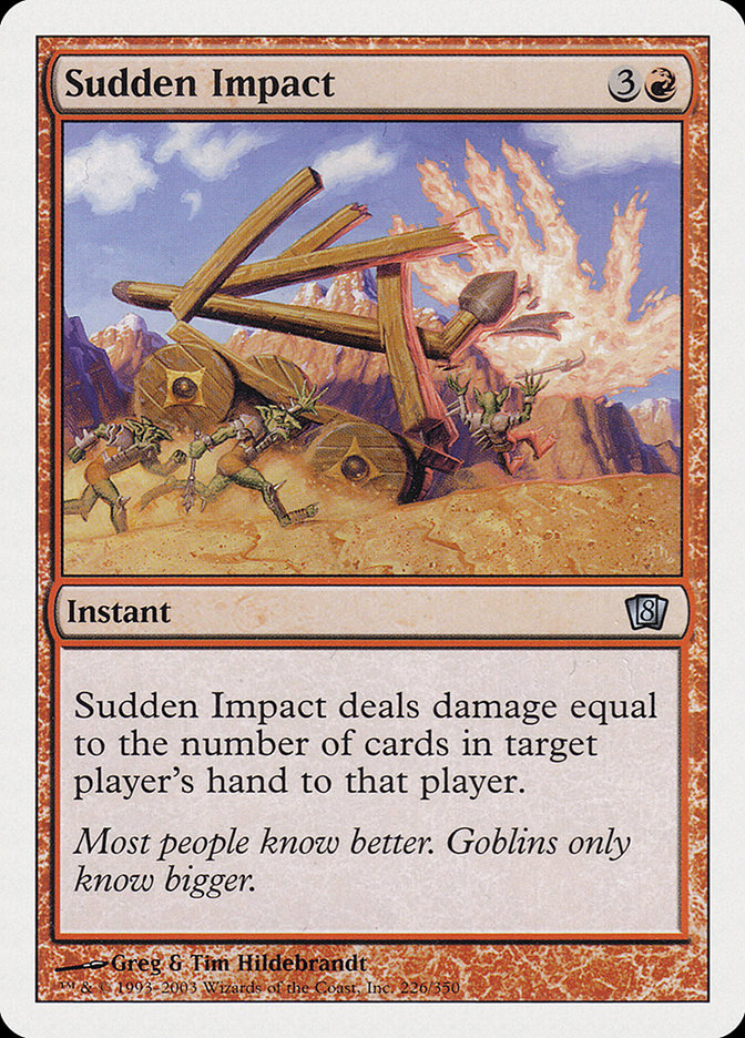 Sudden Impact [Eighth Edition] | Game Master's Emporium (The New GME)