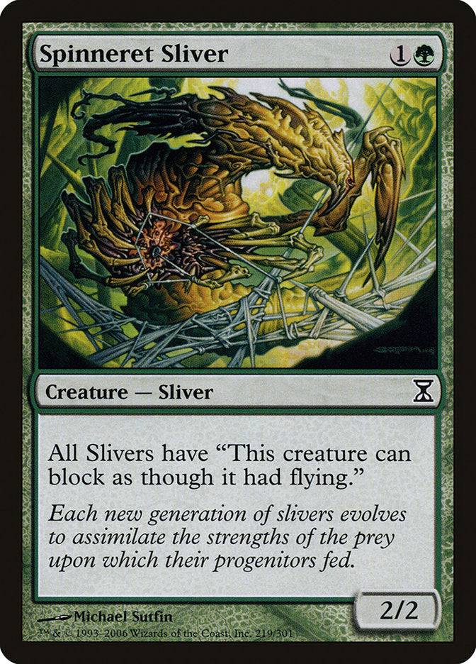 Spinneret Sliver [Time Spiral] | Game Master's Emporium (The New GME)