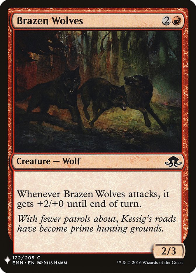 Brazen Wolves [Mystery Booster] | Game Master's Emporium (The New GME)
