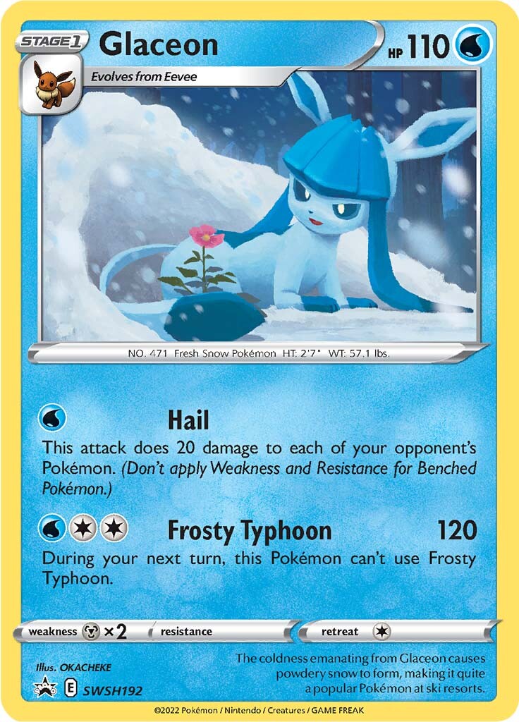 Glaceon (SWSH192) [Sword & Shield: Black Star Promos] | Game Master's Emporium (The New GME)