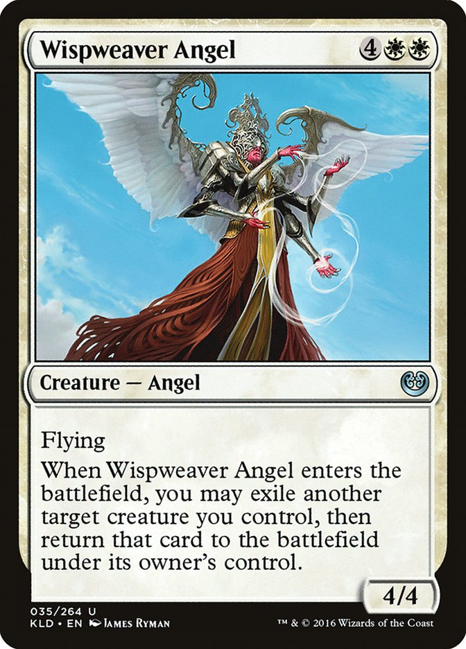 Wispweaver Angel [Kaladesh] | Game Master's Emporium (The New GME)