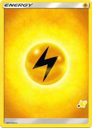 Lightning Energy (Pikachu Stamp #18) [Battle Academy 2020] | Game Master's Emporium (The New GME)