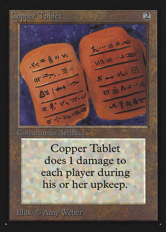 Copper Tablet [Collectors' Edition] | Game Master's Emporium (The New GME)