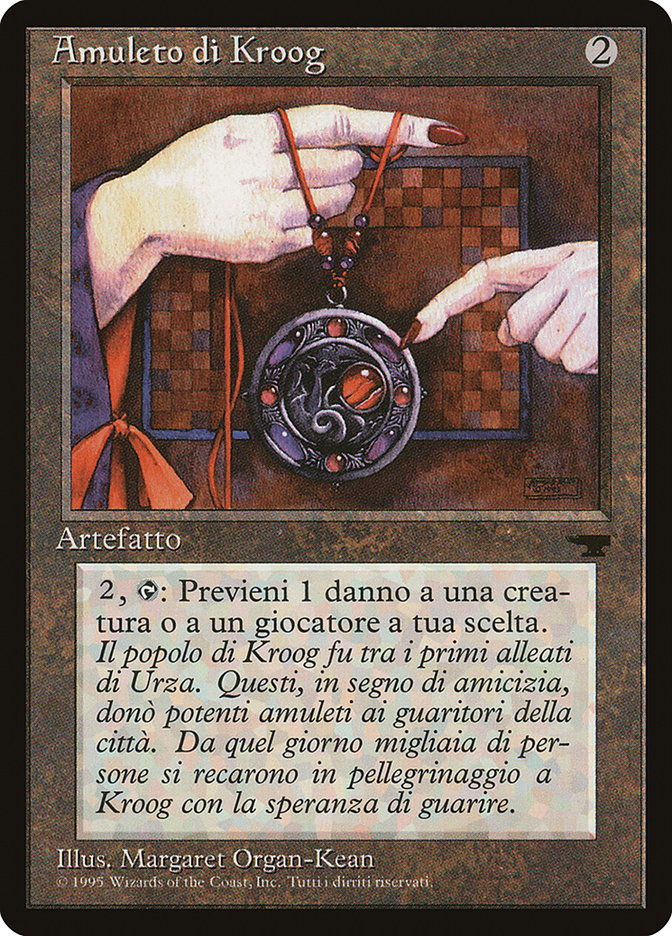 Amulet of Kroog (Italian) - "Amuleto di Kroog" [Rinascimento] | Game Master's Emporium (The New GME)