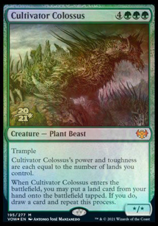 Cultivator Colossus [Innistrad: Crimson Vow Prerelease Promos] | Game Master's Emporium (The New GME)