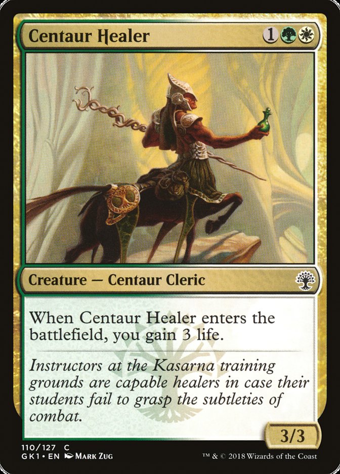 Centaur Healer [Guilds of Ravnica Guild Kit] | Game Master's Emporium (The New GME)