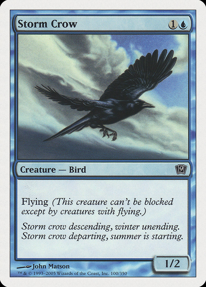 Storm Crow [Ninth Edition] | Game Master's Emporium (The New GME)