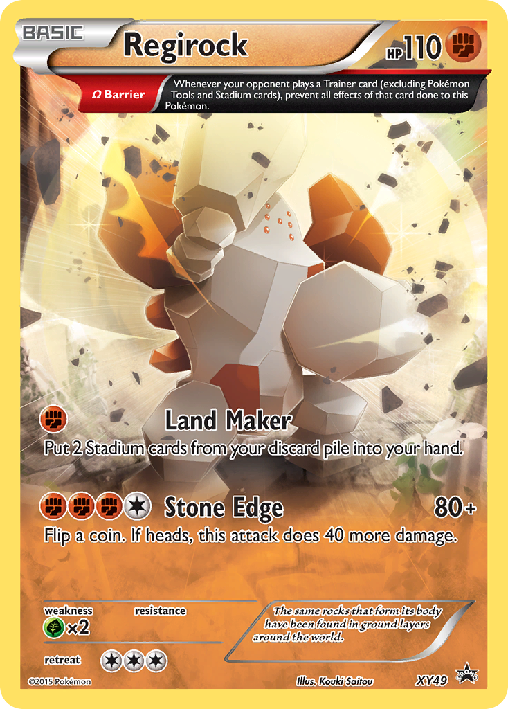 Regirock (XY49) [XY: Black Star Promos] | Game Master's Emporium (The New GME)