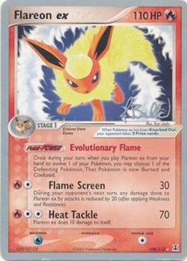 Flareon ex (108/113) (Eeveelutions - Jimmy Ballard) [World Championships 2006] | Game Master's Emporium (The New GME)