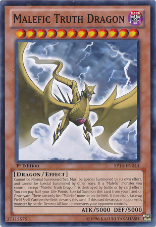 Malefic Truth Dragon [SP14-EN044] Starfoil Rare | Game Master's Emporium (The New GME)