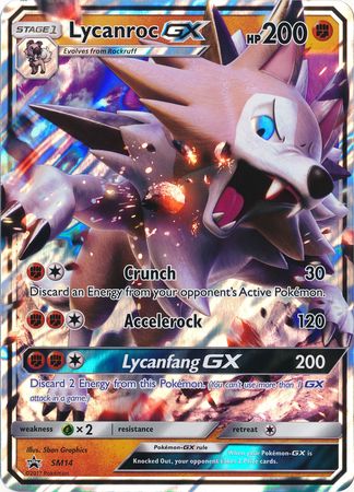 Lycanroc GX (SM14) (Jumbo Card) [Sun & Moon: Black Star Promos] | Game Master's Emporium (The New GME)