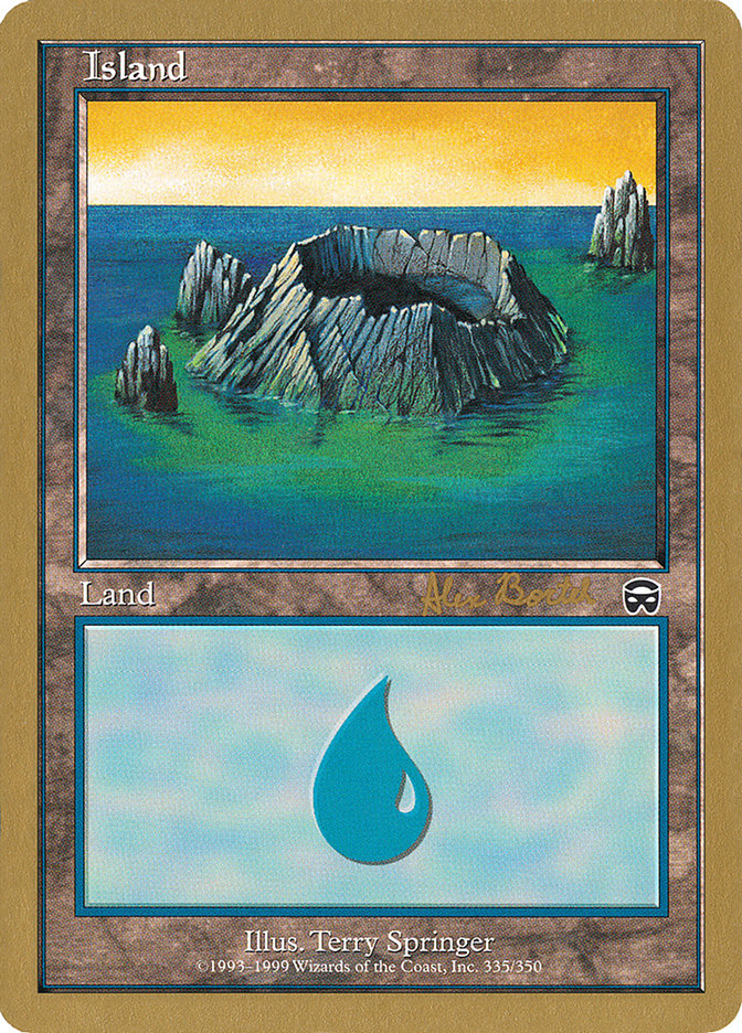 Island (ab335) (Alex Borteh) [World Championship Decks 2001] | Game Master's Emporium (The New GME)