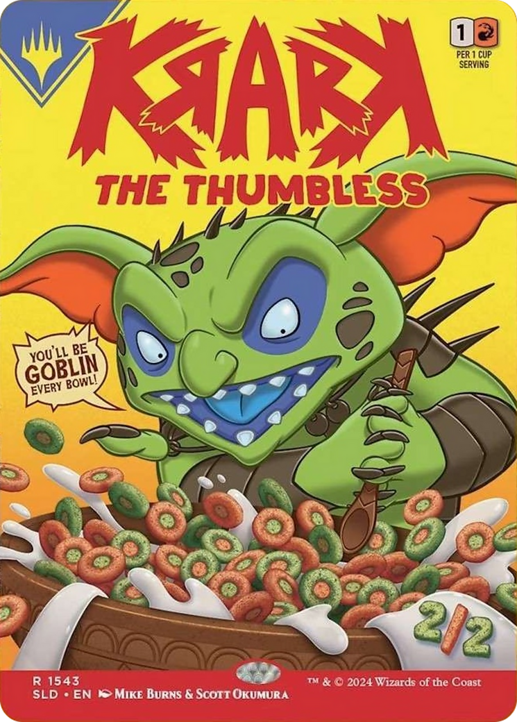 Krark, the Thumbless (Rainbow Foil) [Secret Lair Drop Series] | Game Master's Emporium (The New GME)