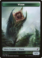 Beast (013) // Wurm Double-Sided Token [Commander 2019 Tokens] | Game Master's Emporium (The New GME)