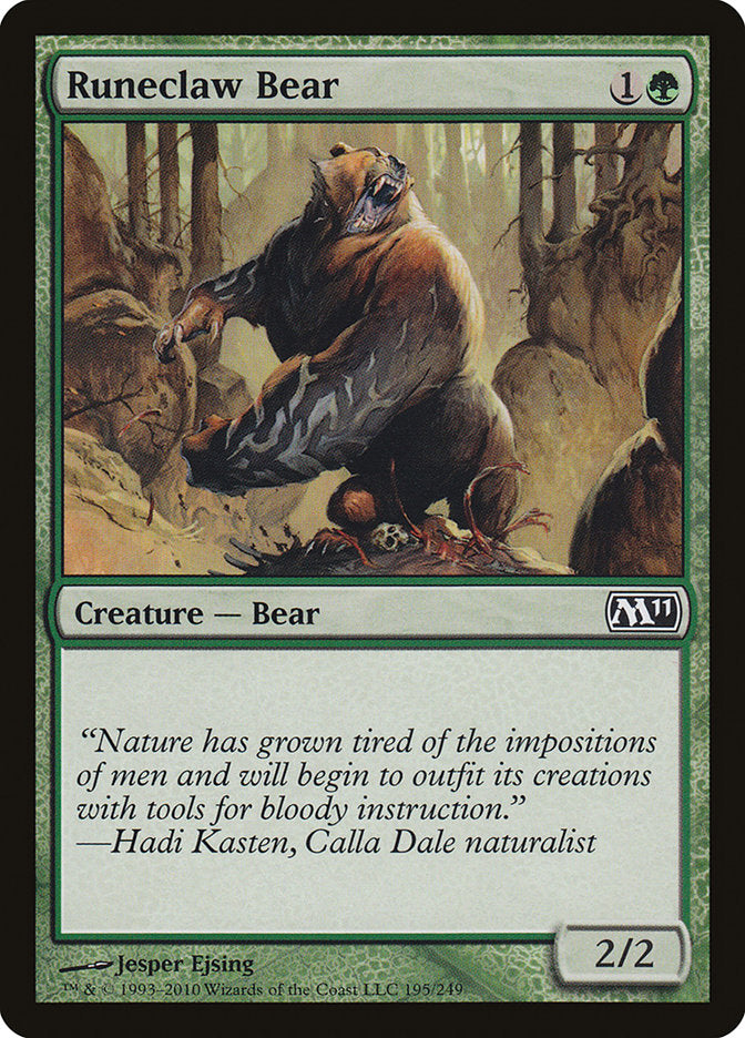 Runeclaw Bear [Magic 2011] | Game Master's Emporium (The New GME)