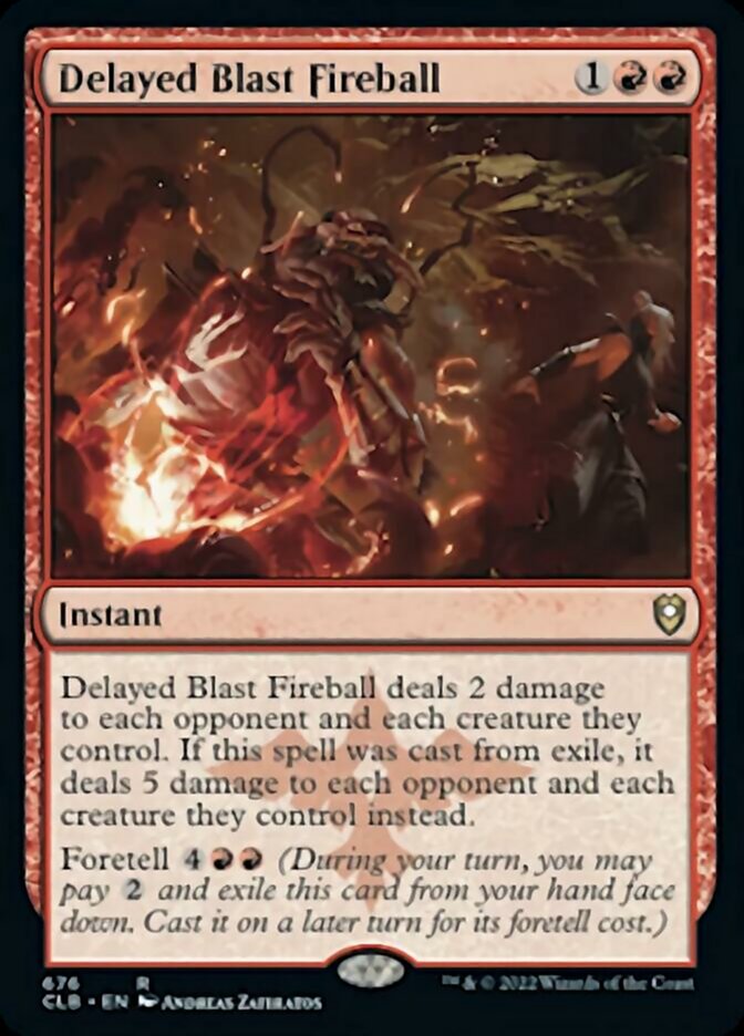 Delayed Blast Fireball [Commander Legends: Battle for Baldur's Gate] | Game Master's Emporium (The New GME)