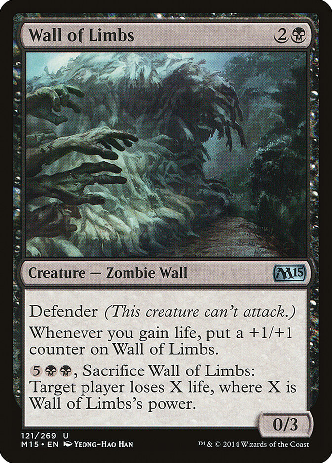 Wall of Limbs [Magic 2015] | Game Master's Emporium (The New GME)