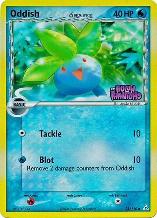 Oddish (73/110) (Delta Species) (Stamped) [EX: Holon Phantoms] | Game Master's Emporium (The New GME)