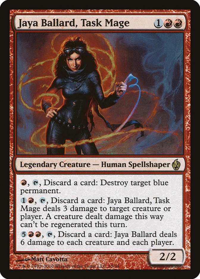 Jaya Ballard, Task Mage [Premium Deck Series: Fire and Lightning] | Game Master's Emporium (The New GME)