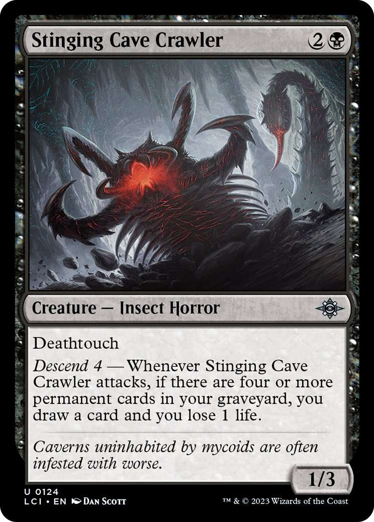Stinging Cave Crawler [The Lost Caverns of Ixalan] | Game Master's Emporium (The New GME)