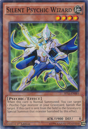 Silent Psychic Wizard [BP03-EN084] Shatterfoil Rare | Game Master's Emporium (The New GME)