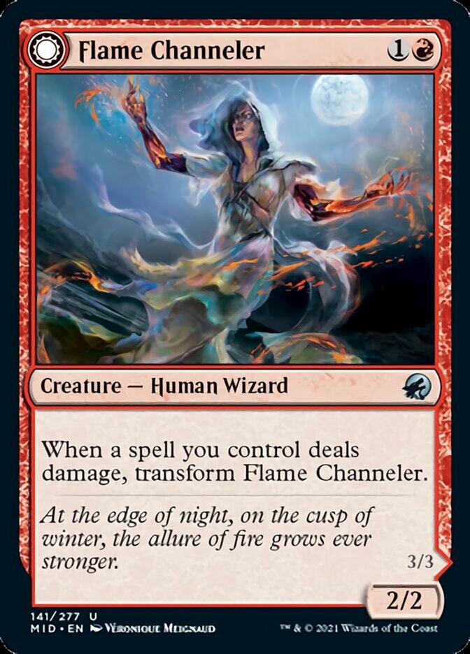 Flame Channeler // Embodiment of Flame [Innistrad: Midnight Hunt] | Game Master's Emporium (The New GME)