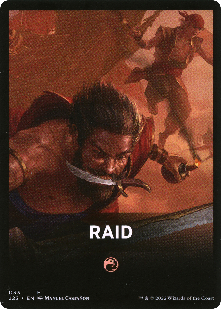 Raid Theme Card [Jumpstart 2022 Front Cards] | Game Master's Emporium (The New GME)