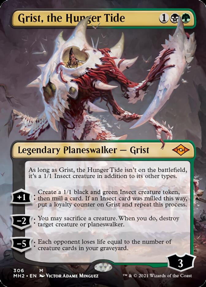 Grist, the Hunger Tide (Borderless) [Modern Horizons 2] | Game Master's Emporium (The New GME)