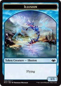 Illusion (005) // Marit Lage (006) Double-Sided Token [Modern Horizons Tokens] | Game Master's Emporium (The New GME)