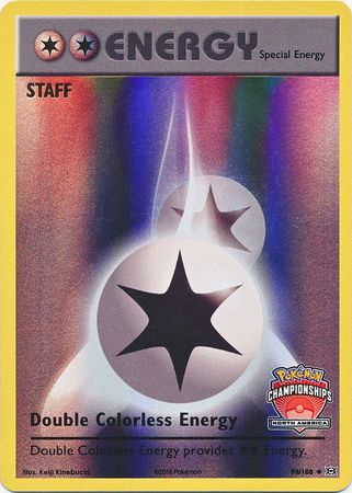 Double Colorless Energy (90/108) (NA Championship Promo Staff) [XY: Evolutions] | Game Master's Emporium (The New GME)