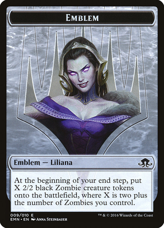 Liliana, the Last Hope Emblem [Eldritch Moon Tokens] | Game Master's Emporium (The New GME)
