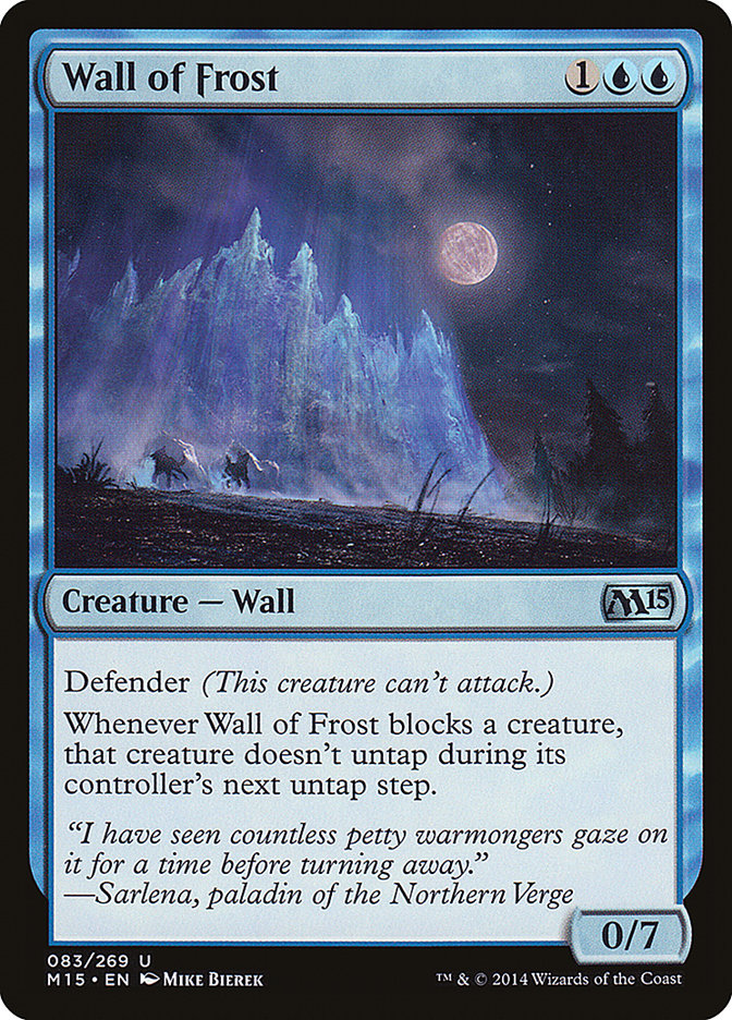 Wall of Frost [Magic 2015] | Game Master's Emporium (The New GME)