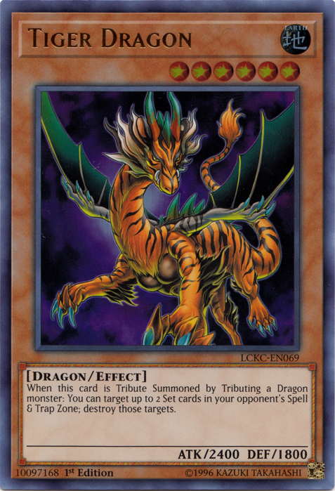 Tiger Dragon [LCKC-EN069] Ultra Rare | Game Master's Emporium (The New GME)