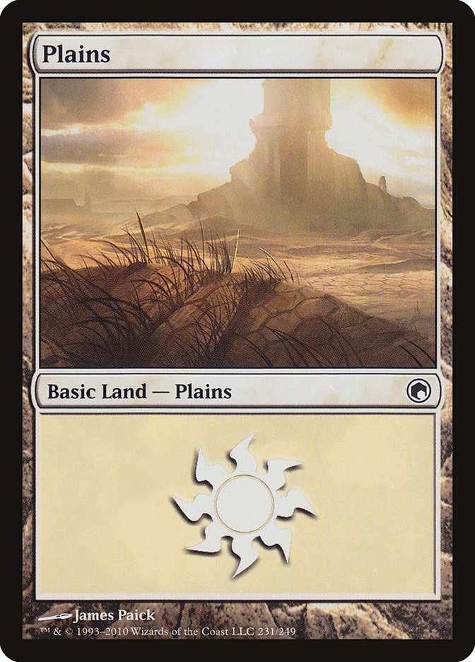 Plains (231) [Scars of Mirrodin] | Game Master's Emporium (The New GME)