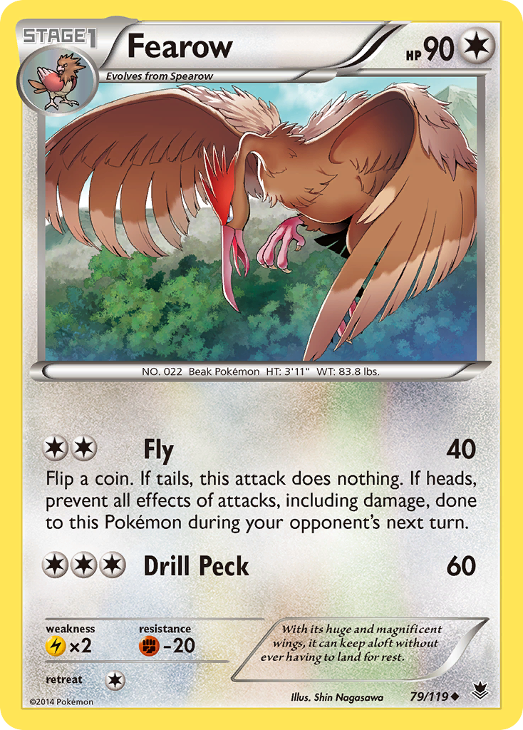 Fearow (79/119) [XY: Phantom Forces] | Game Master's Emporium (The New GME)