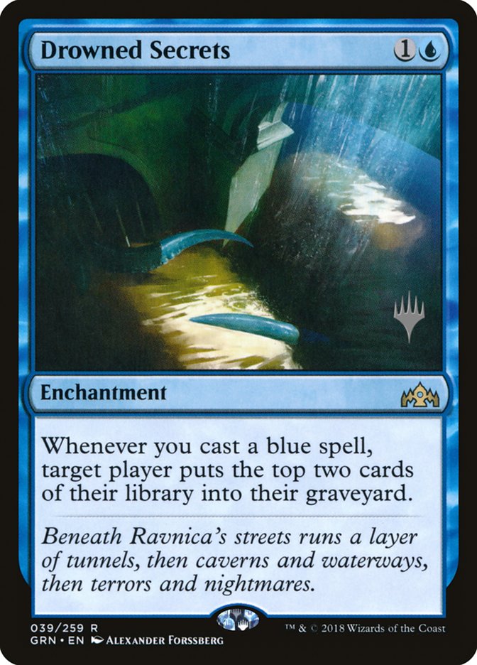 Drowned Secrets (Promo Pack) [Guilds of Ravnica Promos] | Game Master's Emporium (The New GME)