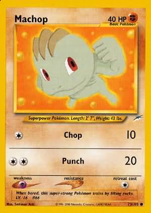 Machop (73/105) [Neo Destiny Unlimited] | Game Master's Emporium (The New GME)