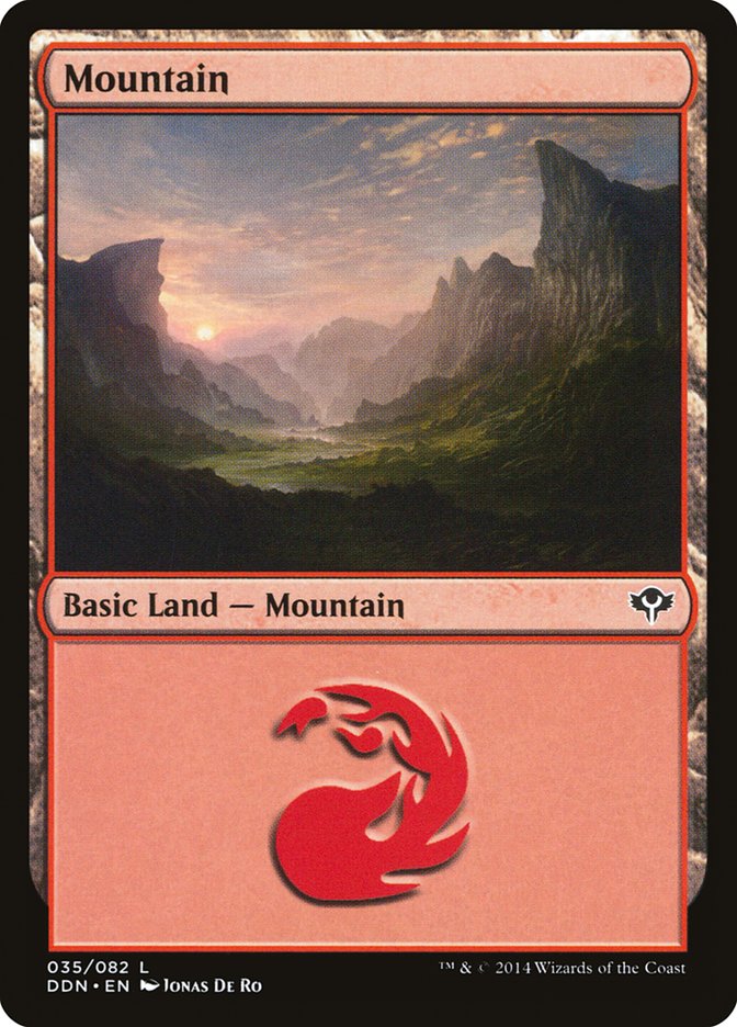 Mountain (35) [Duel Decks: Speed vs. Cunning] | Game Master's Emporium (The New GME)