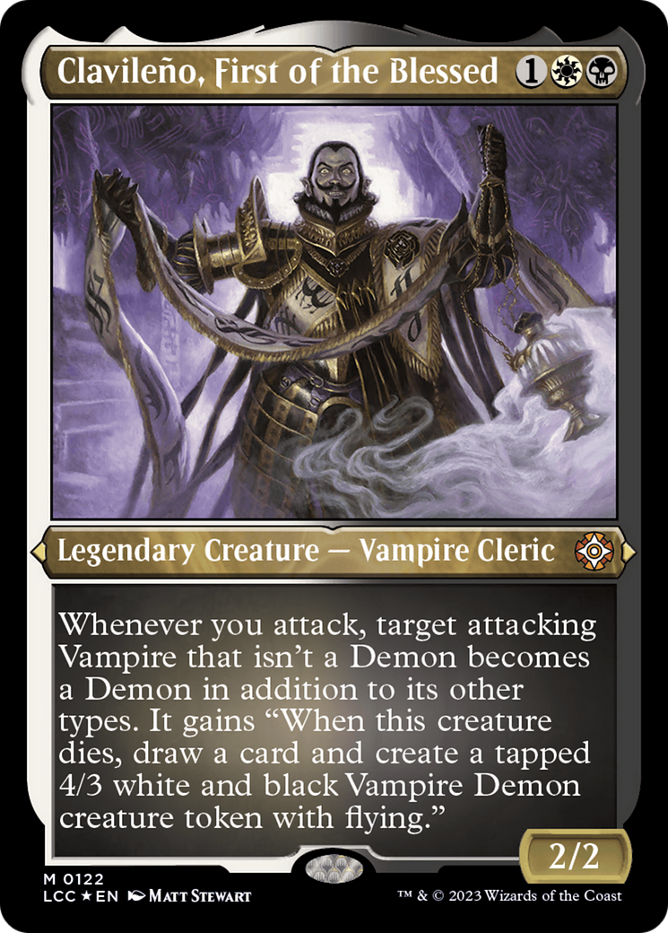 Clavileno, First of the Blessed (Display Commander) [The Lost Caverns of Ixalan Commander] | Game Master's Emporium (The New GME)