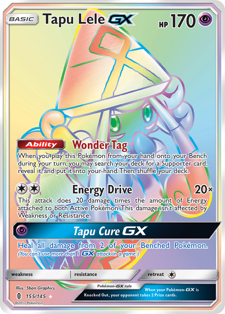 Tapu Lele GX (155/145) [Sun & Moon: Guardians Rising] | Game Master's Emporium (The New GME)