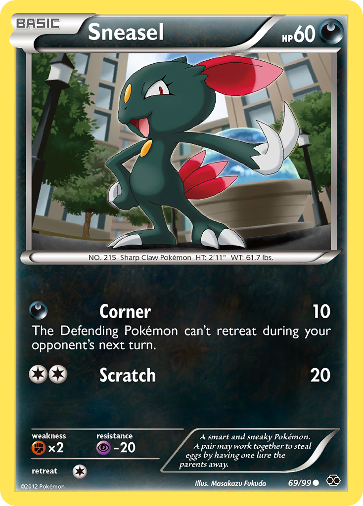 Sneasel (69/99) [Black & White: Next Destinies] | Game Master's Emporium (The New GME)