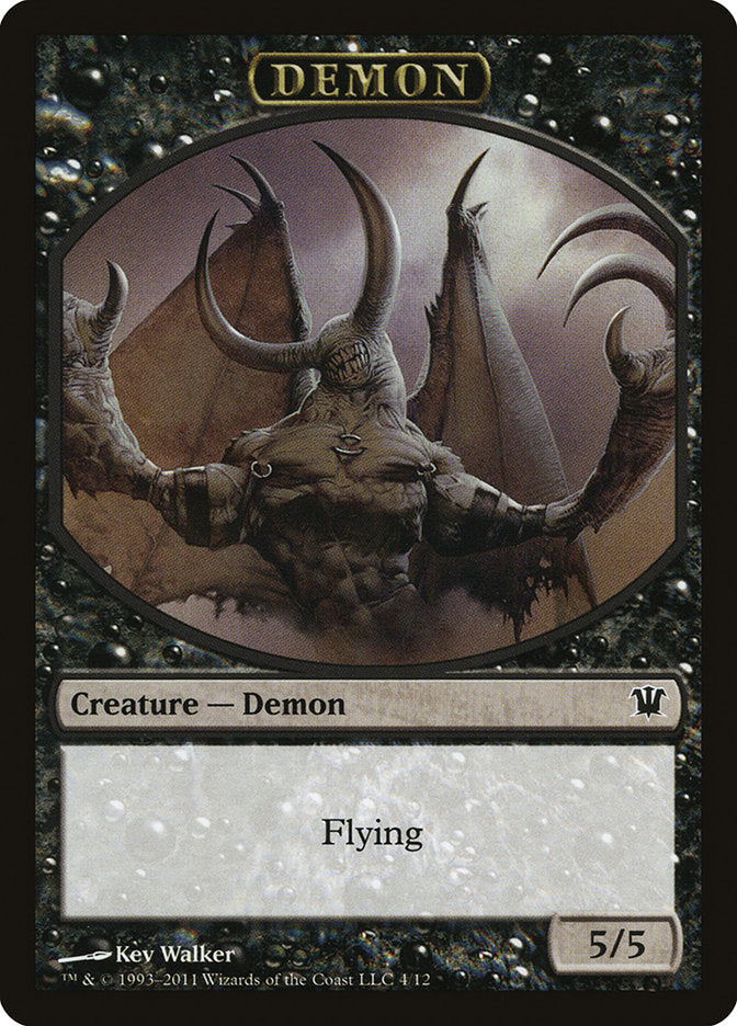 Demon Token [Innistrad Tokens] | Game Master's Emporium (The New GME)