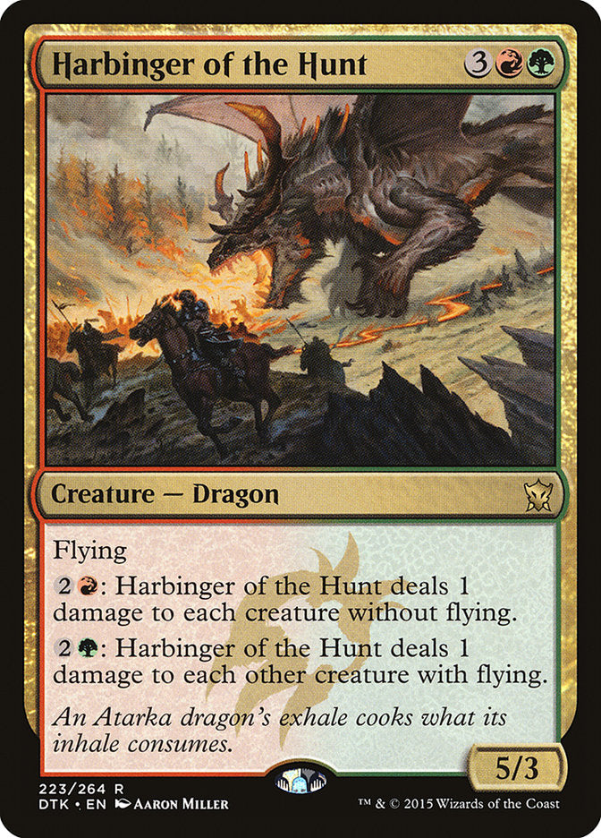 Harbinger of the Hunt [Dragons of Tarkir] | Game Master's Emporium (The New GME)